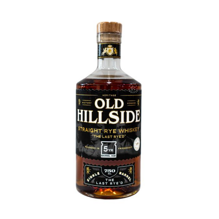 Old Hillside The Last Ryed STraight Ryue Whiskey (750 ml)