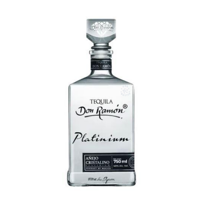 Don Ramon Platinum Anejo Cristalino Tequila (750 ml)