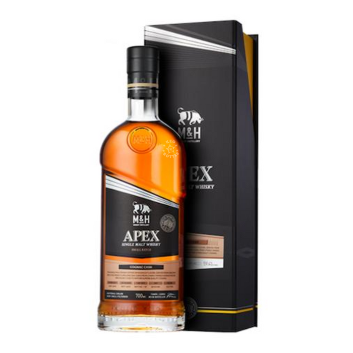M&H Apex Cognac Cask Single Malt Whisky (750 ml)