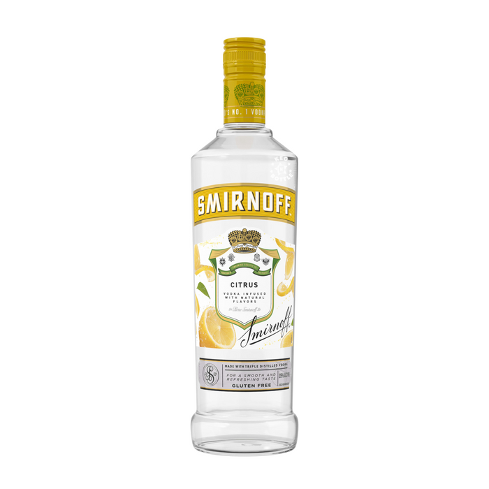 Smirnoff Citrus Vodka (750 ml)