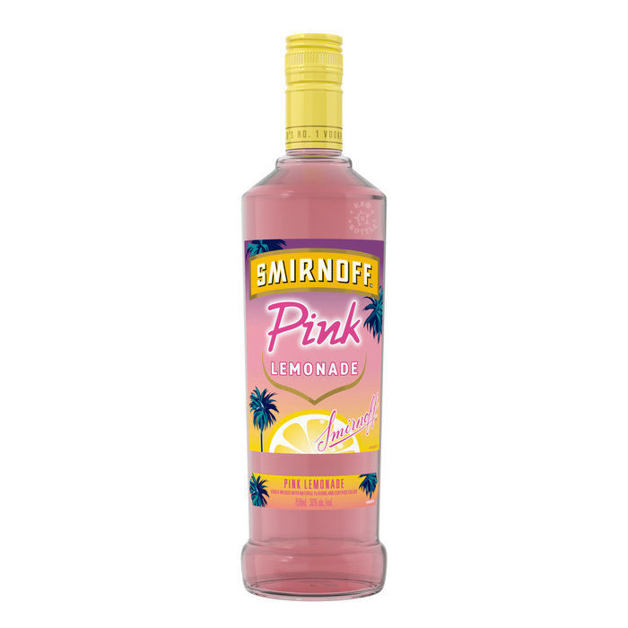 Smirnoff Pink Lemonade Vodka (750 ml)