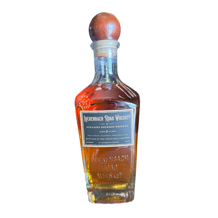 Luckenbach Road Straight Rye Texas Whiskey (750 mL)