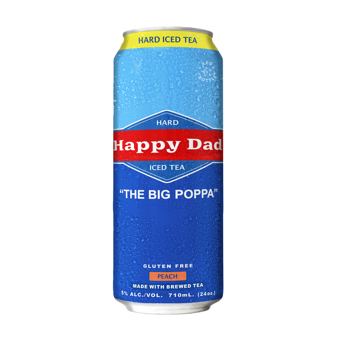 Happy Dad Hard Ice Tea Peach Pack (24oz x 12 Pack)