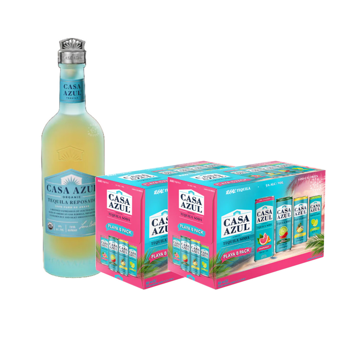 Casa Azul Organic Reposado & 2 Tequila Soda Playa Pack $12 Instant Venmo Rebate