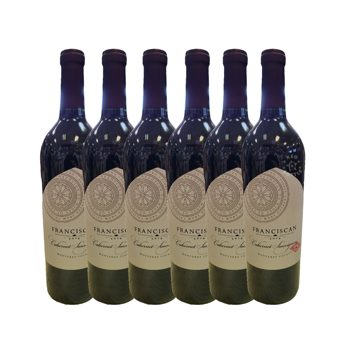 Franciscan Estate Cabernet Sauvignon Monterey County (6 x 750 ml)