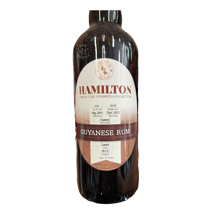 Hamilton Savalle Still Guyanese Rum (750 ml)