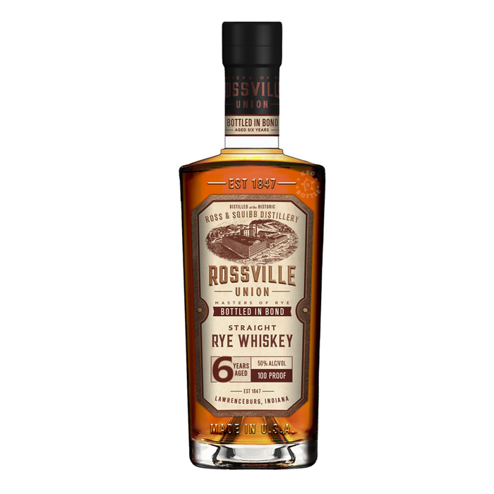 Rossville Union Bottled in Bond Straight Rye Whiskey (750 mL)