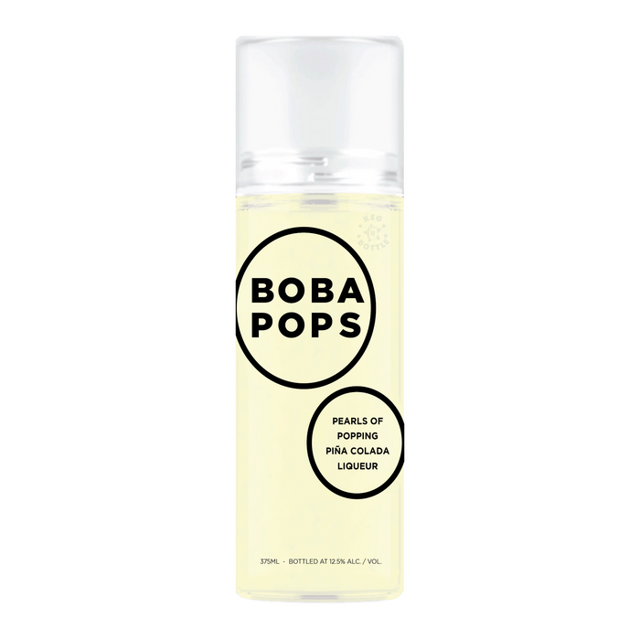 Boba POPS Pina Colada Liqueur (375 mL)