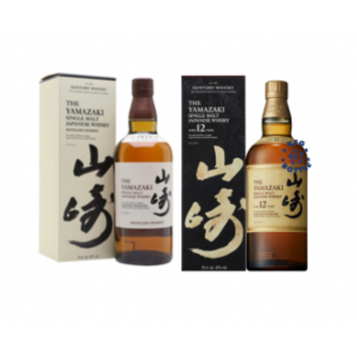 Yamazaki 12 Year & Yamazaki Distillers Edition Combo Pack (2x750mL)