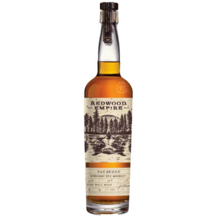 Redwood Van Duzen Straight Rye Whiskey (700mL)