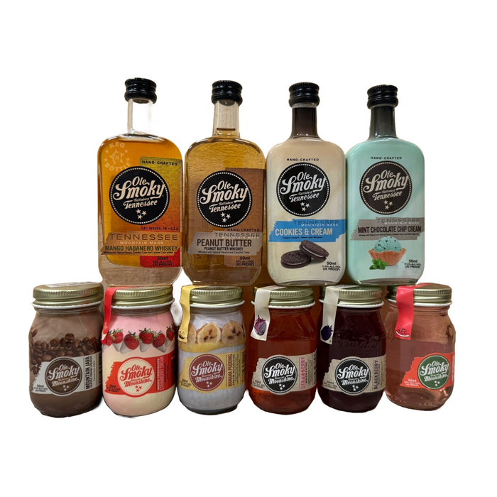 Ole Smoky Miniatures Combo Pack (10 x 50 ml)