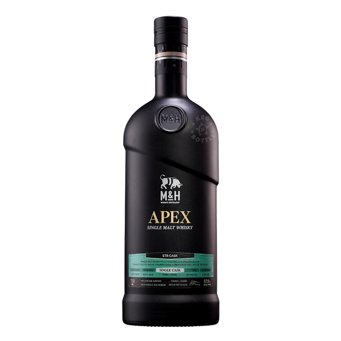 M&H 3 Year STR Cask 2018-0838 Apex Single Malt Whisky (750 ml)