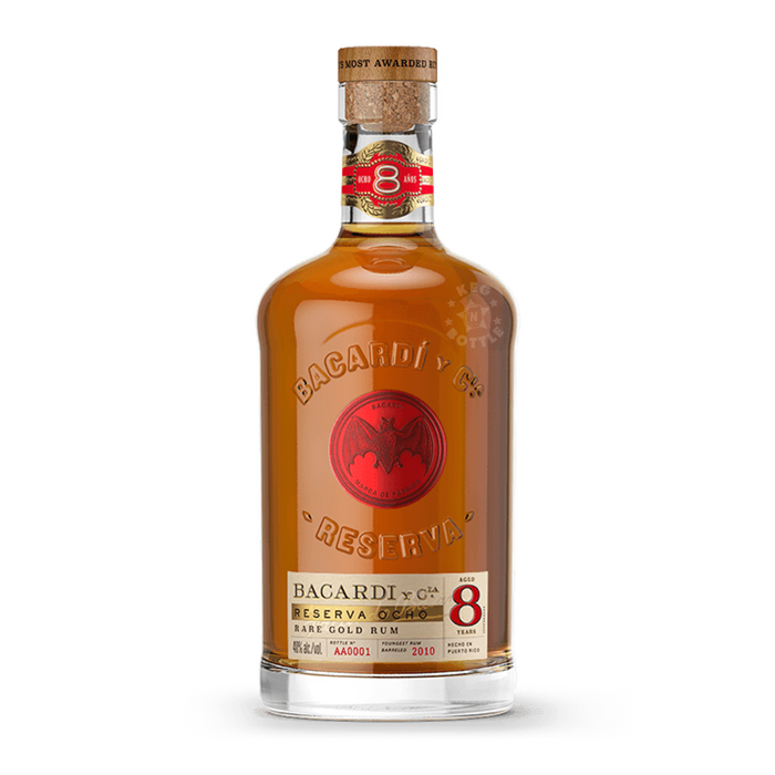 Bacardi 8 Year Gran Reserva Anejo Rum (750 ml)