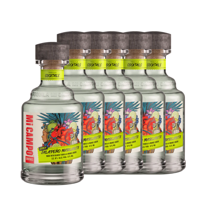 Mi Campo Spicy Jalapeno Margarita (6 x 375 ml)