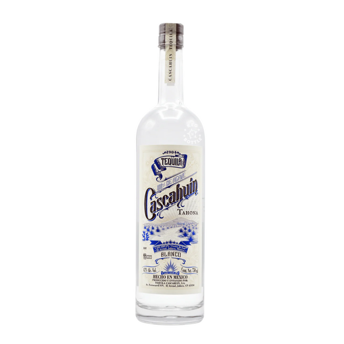 Cascahuin Blanco Tahona Tequila (750 ml)