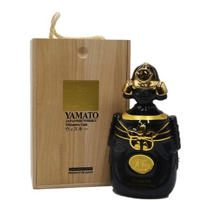 Yamato Mizunara Cask Black Samurai Edition Japanese Whisky (750 ml)