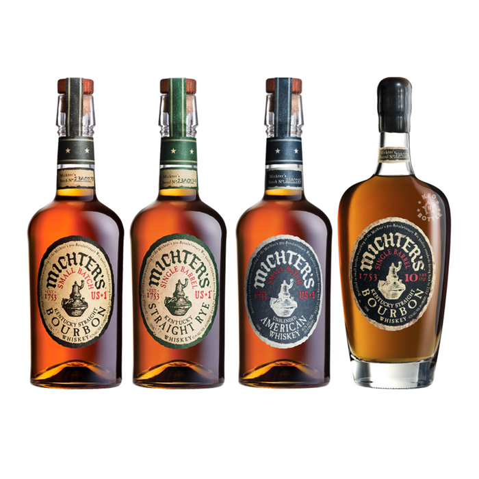 Michter's 10 Year Bourbon with 3 Tuesday Bourbons Combo Pack (4x750mL)