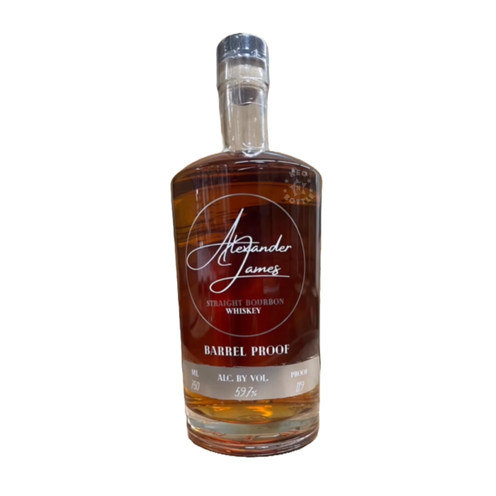 Alexander James Barrel Proof Bourbon Whiskey (750 ml)