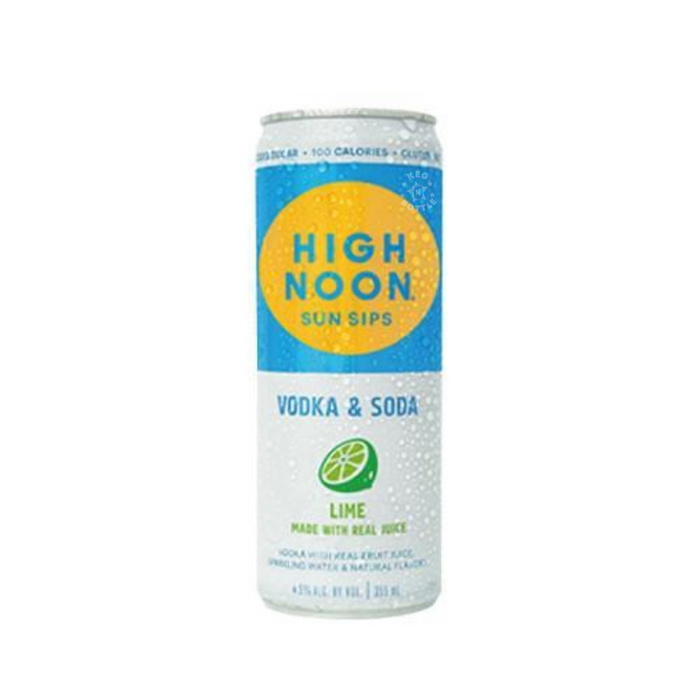 High Noon Lime Hard Seltzer (4 Pack)