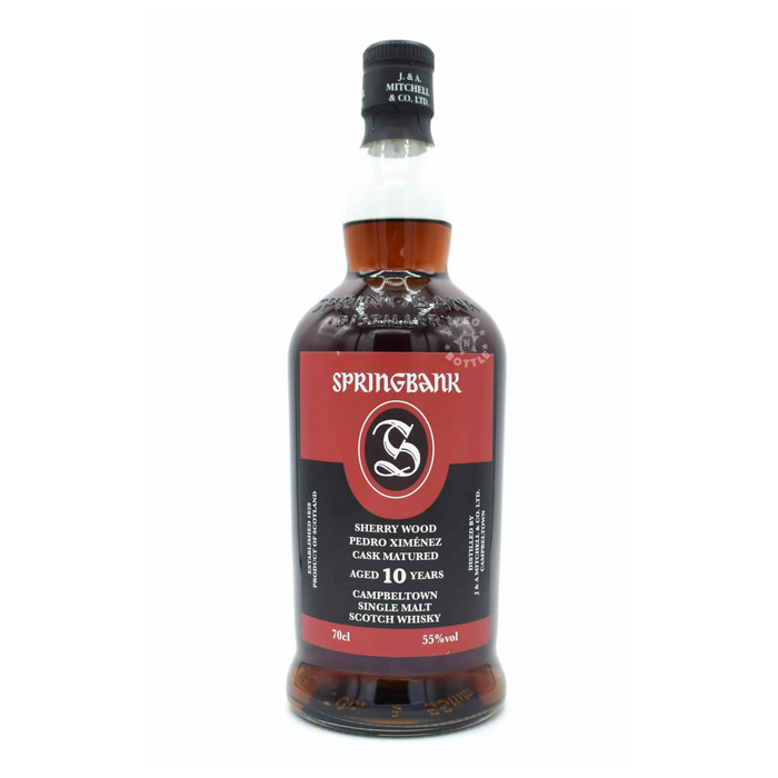 Springbank 10 Year Sherry Wood Single Malt Scotch (750 ml)