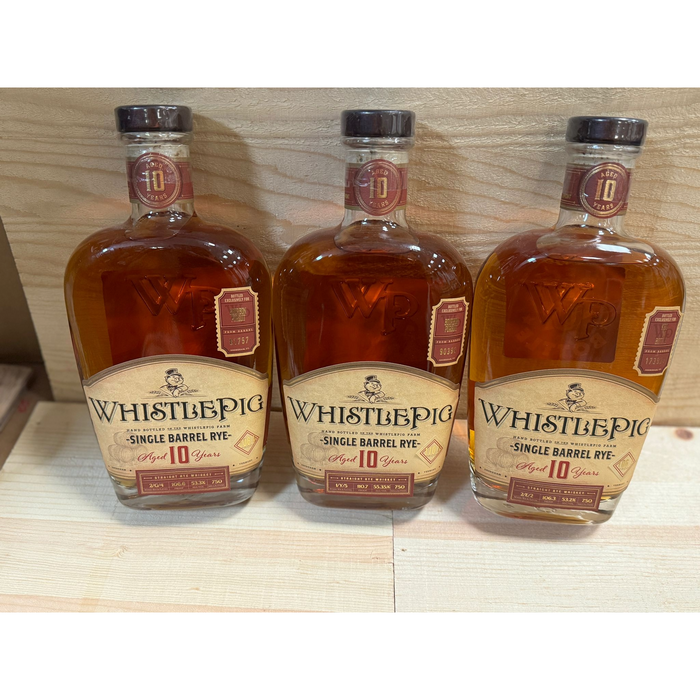 KNB Whistlepig 10 Year Fligth (3 x 750 ml)