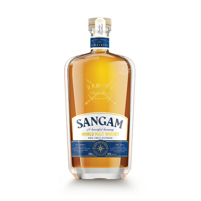 Rampur Sangam World Malt Indian Whisky (750 ml)