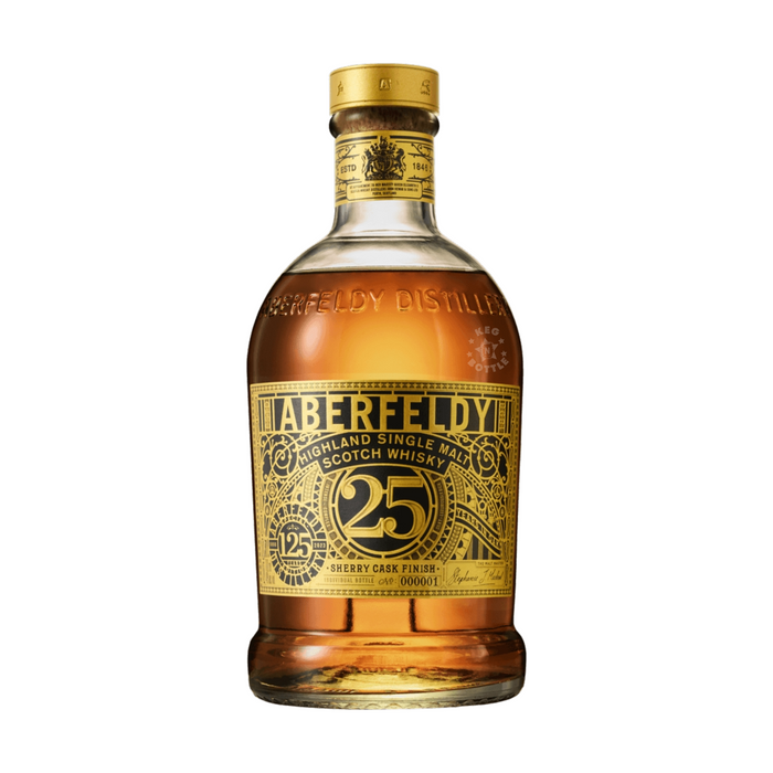 Aberfeldy 25 Year Limited Edition Highland Single Malt Scotch (750 ml)