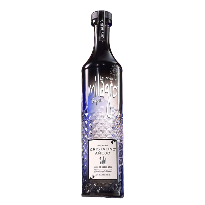 Milagro Cristalino Anejo Tequila (750 ml)