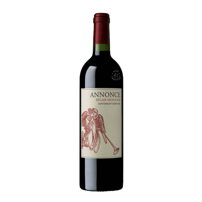 Annonce Belair Monage Saint Emilion Grand Cru 2015 (750mL)