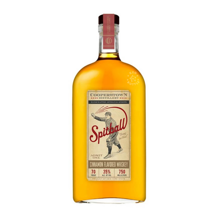 Cooperstown Spitball Cinnamon Whiskey (750 ml)