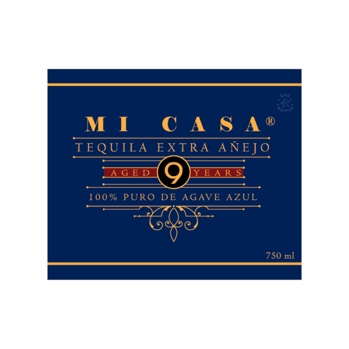 Mi Casa 9 Year Extra Anejo Tequila (750 ml)