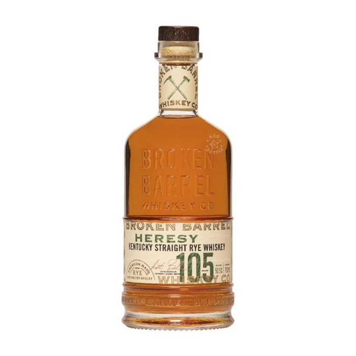 Broken Barrel Heresy Rye Whiskey (750 ml)