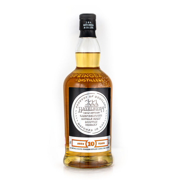 Hazelburn 10 Year Triple Distilled Campbeltown Single Malt Scotch Whiskey (700 ml)