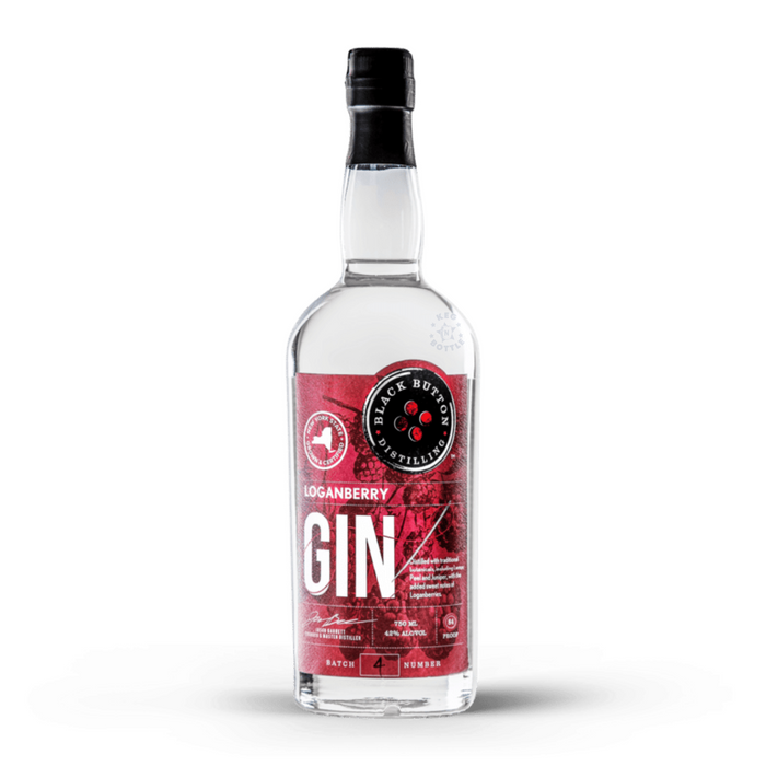 Black Button Loganberry Gin (750 ml)