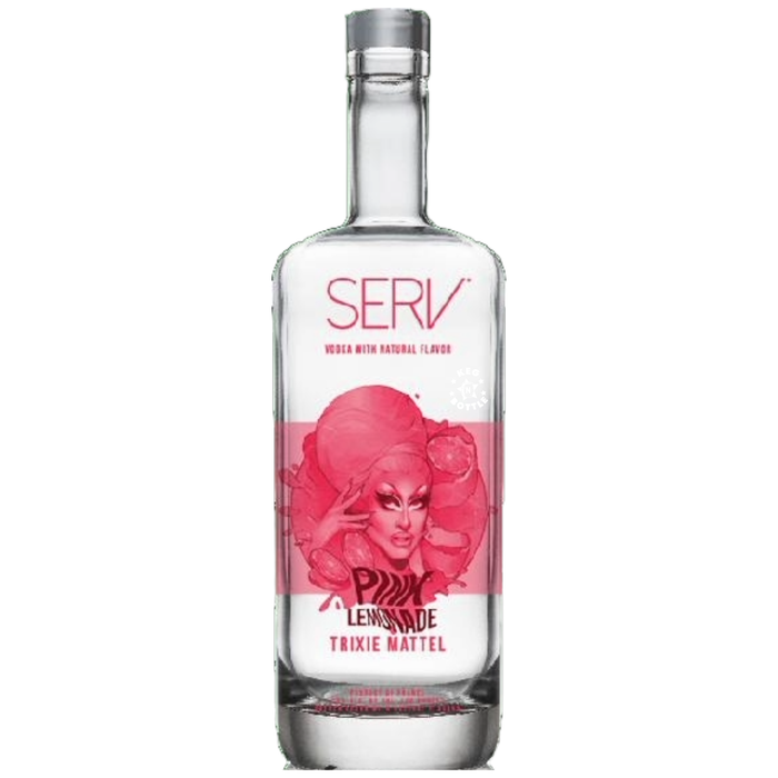 SERV Trixie Mattel Pink Lemonade Vodka (750 ml)