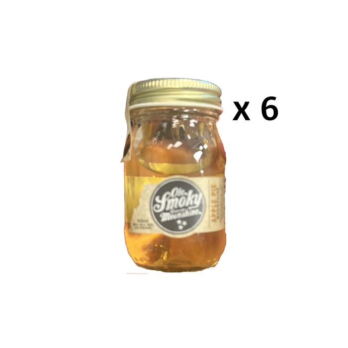 Ole Smoky Apple Pie Moonshine Miniatures (6 x 50 ml)