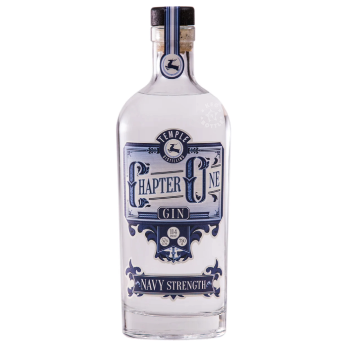 Temple Distilling Co. Chapter One Navy Strength Gin (750 ml)