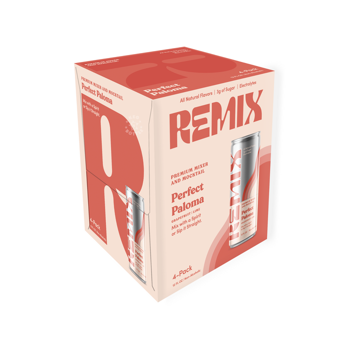 Remix Premium Mixer And Mocktail Perfect Paloma (4 Pack)