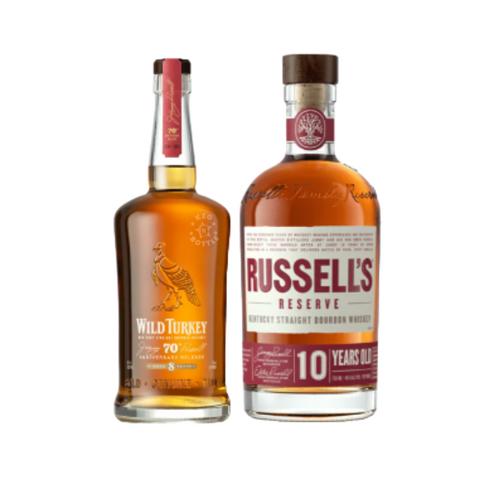 Wild Turkey 101 Jimmy Russell 70th Anniversary Release Combo Pack (2x750mL)