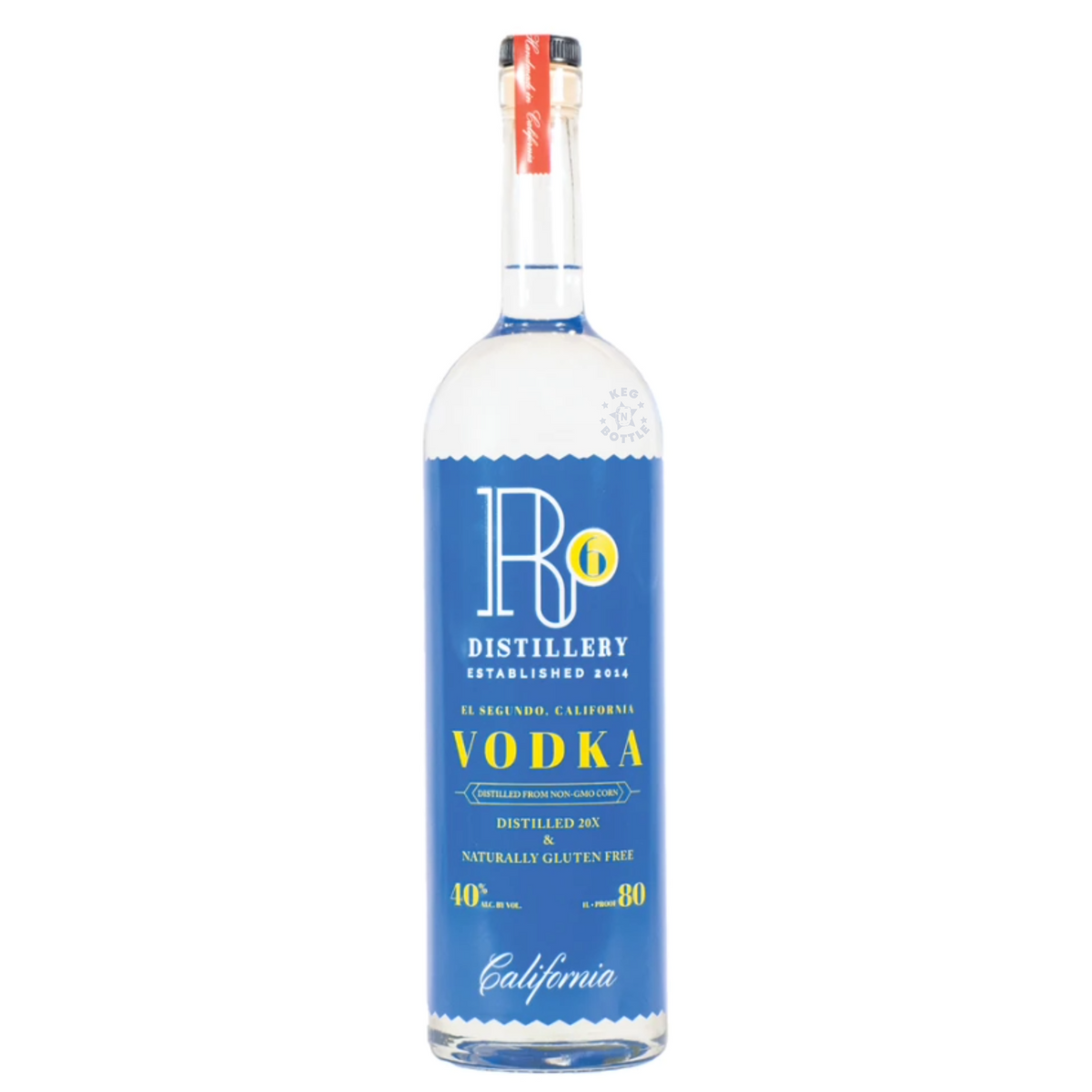 R6 Yellow Corn Vodka (750 ml) — Keg N Bottle