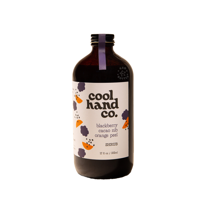 Cool Hand Co. Blackberry/Cacao/Orange Shrub (17 oz)