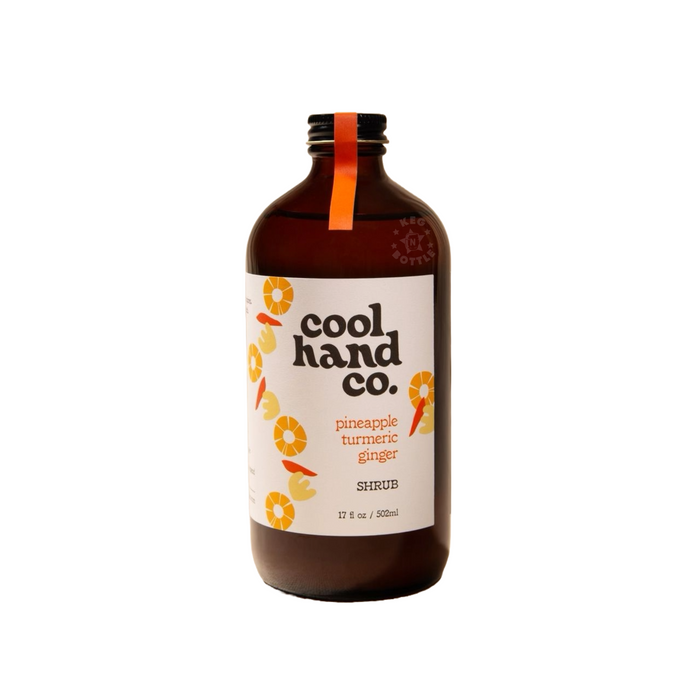 Cool Hand Co. Pineapple/Tumeric/Ginger Shrub (17 oz)