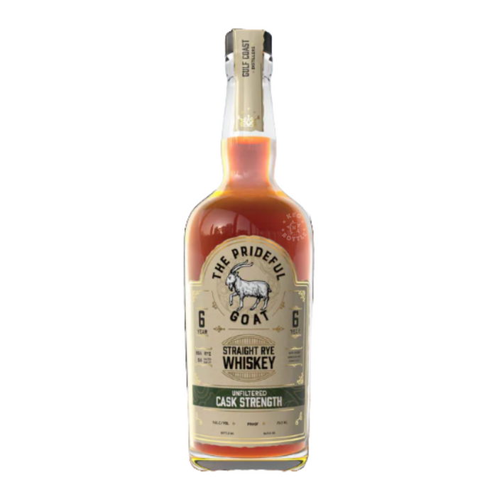 The Prideful Goat 6 Year Cask Strength Rye Whiskey (750 ml)