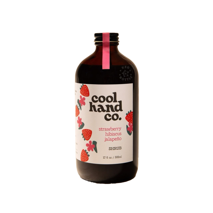 Cool Hand Co. Strawberry/Hibiscus/Jalapeno Shrub (17 oz)