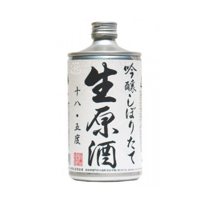 Narutotai Ginjo Nama Genshu Sake (720 ml)