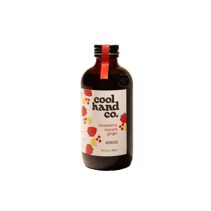 Cool Hand Co. Strawberry/Cascara/Ginger Shrub (8.5 oz)