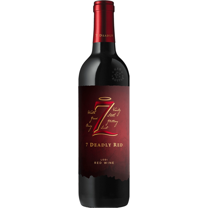 7 Deadly Red Lodi Red Wine (750 mL)