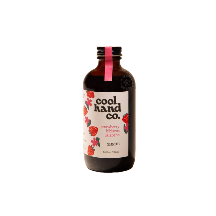 Cool Hand Co. Strawberry/Hibiscus/Jalapeno Shrub (8.5 oz)