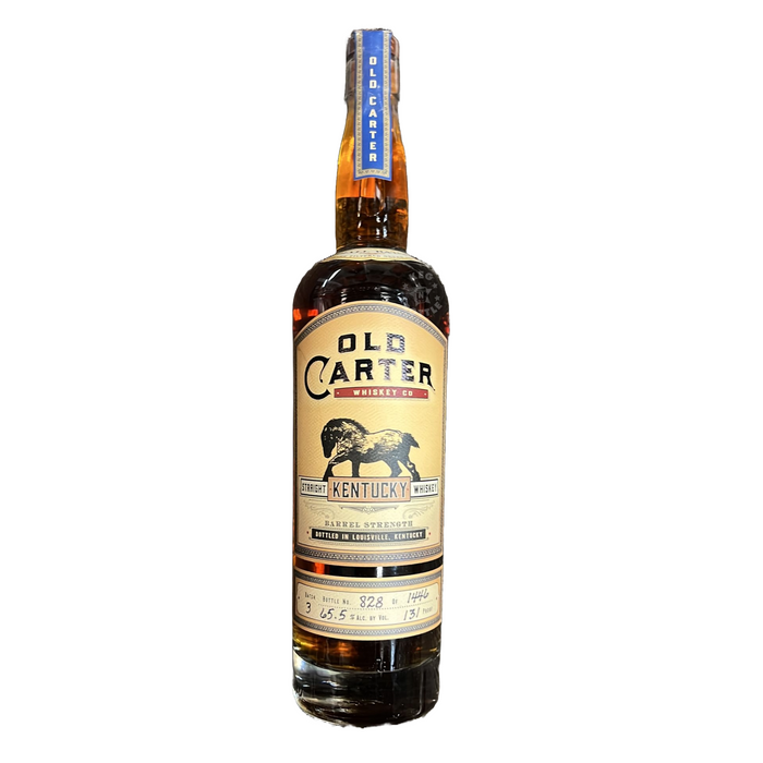 Old Carter Straight Bourbon Whiskey Batch 3, 131 Proof (750 ml)