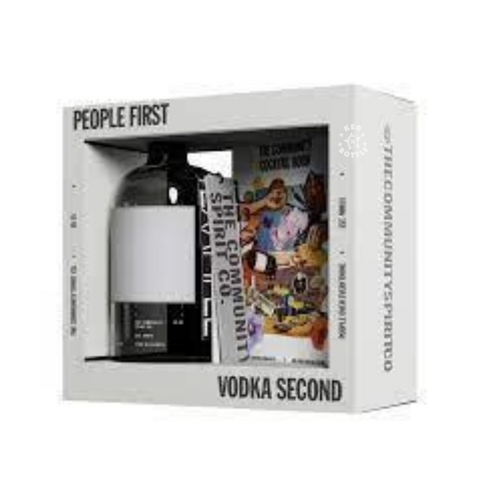 The Community Spirit Vodka with Cocktail Recipe Book (750 ml)